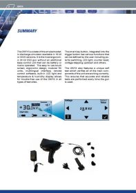 Генератор электростатических разрядов ONYX. Брошюра. Стр. 2